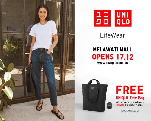 Uniqlo Melawati Mall Opening Promotion (17 December 2021)