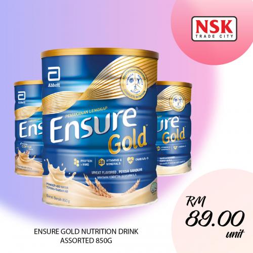 Ensure Gold Nutrition Drink 850g @ RM89.00