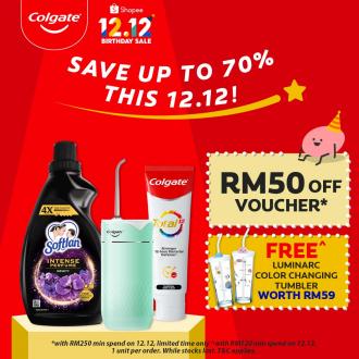 Colgate Shopee 12.12 Sale Up To 70% OFF (12 December 2021)
