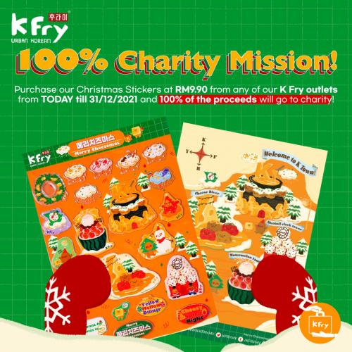 K Fry 100% Charity Mission For Christmas (26 November 2021 - 31 December 2021)