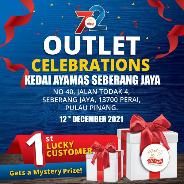 Kedai Ayamas Seberang Jaya Opening Promotion (12 December 2021)