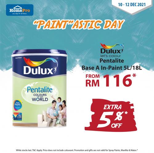 HomePro "Paint" Astic Day Promotion (10 December 2021 - 12 December 2021)