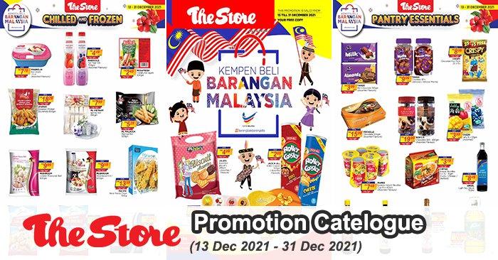 The Store Buy Malaysia Products Promotion Catalogue (13 Dec 2021 - 31 Dec 2021)