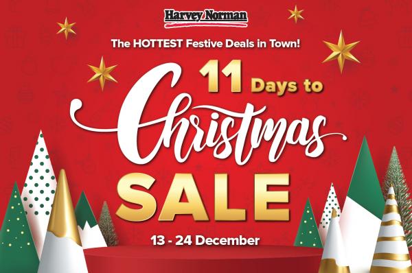 Harvey Norman Christmas Sale (13 December 2021 - 24 December 2021)