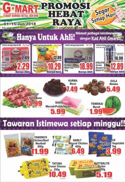 G-Mart Promosi Hebat Raya Promotion (1 June 2018 - 15 June 2018)