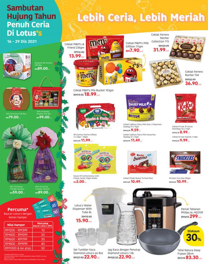 Tesco / Lotus's Year End Sale Promotion Catalogue (16 December 2021 - 29 December 2021)