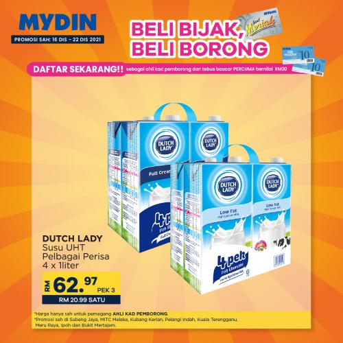 MYDIN Meriah Borong Deals Promotion (16 December 2021 - 22 December 2021)