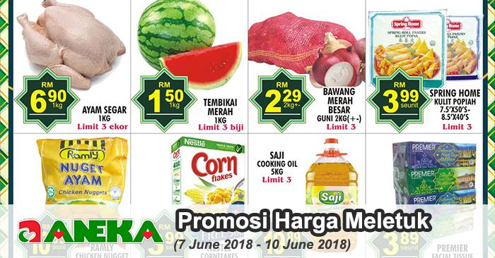 Pasaraya Aneka Promosi Harga Meletuk at Baling (7 June 2018 - 10 June 2018)