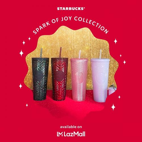 Starbucks Lazada Spark of Joy Collection (17 December 2021 onwards)