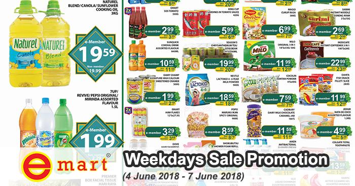 Emart Weekdays Sale Promotion at Batu Kawa & Matang Kuching (4 June 2018 - 7 June 2018)
