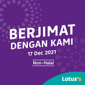 Tesco / Lotus's Non-Halal Items Promotion (17 December 2021 - 22 December 2021)