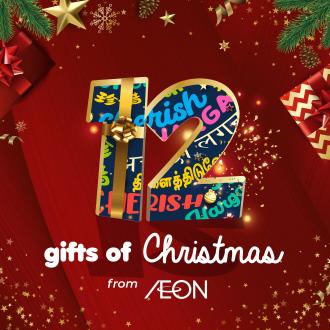AEON Christmas Gift Promotion (valid until 2 January 2022)