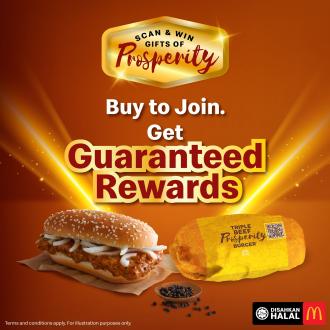 McDonald's Gifts of Prosperity Contest (2 December 2021 - 5 January 2022)