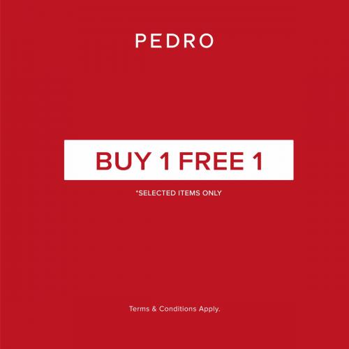 Pedro Buy 1 FREE 1 Promotion at Genting Highlands Premium Outlets (20 December 2021 - 26 December 2021)