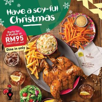 Nando's Christmas Party for 4 Platter @ RM95 Promotion (6 December 2021 - 27 December 2021)