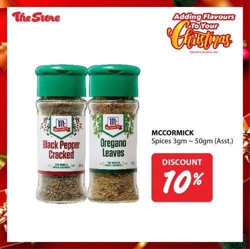 The Store Christmas Cooking Flavours Promotion (valid until 31 December 2021)