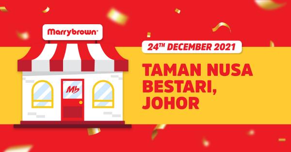Marrybrown Taman Nusa Bestari Opening Promotion (24 December 2021)