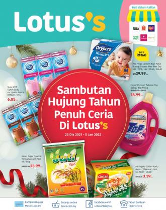 Tesco / Lotus's Lebih Jimat Promotion Catalogue (23 December 2021 - 5 January 2022)