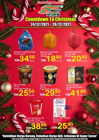 Super Seven Bukit Jalil Christmas & New Year Promotion (24 December 2021 - 2 January 2022)