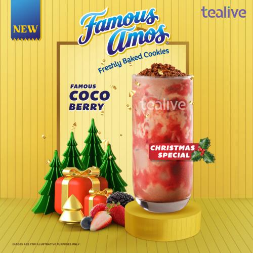 Tealive Christmas Special Famous Coco Berry