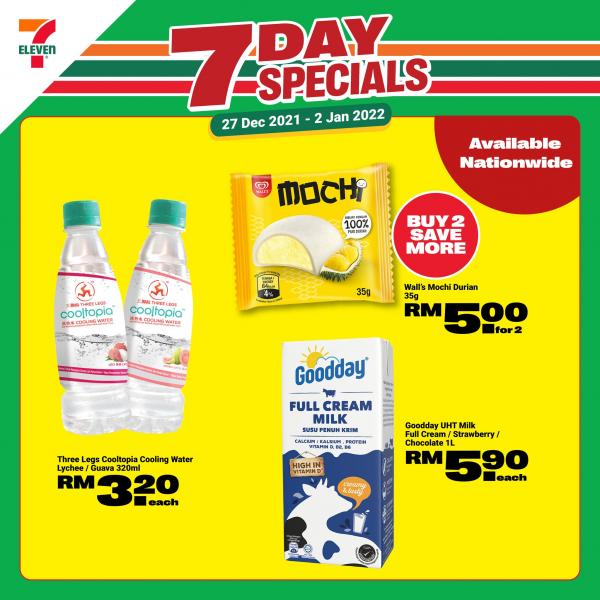 7 Eleven 7 Days Special Promotion (27 December 2021 - 2 January 2022)