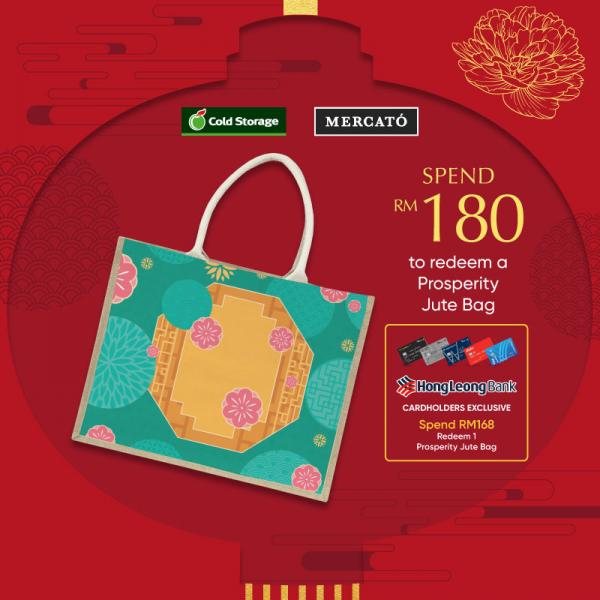Cold Storage FREE CNY Ang Pao Packets & Jute Bag Promotion (27 December 2021 - 16 February 2022)