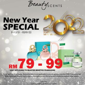 Beauty Scents New Year Sale at Genting Highlands Premium Outlets (31 Dec 2021 - 2 Jan 2022)