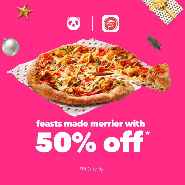 Pizza Hut FoodPanda 50% OFF Promotion