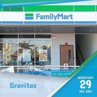 FamilyMart Gravitas Penang Opening Promotion (29 Dec 2021 - 23 Jan 2022)