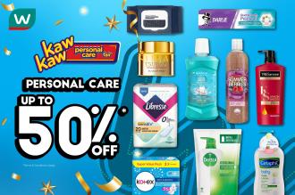 Watsons Personal Care Sale Up To 50% OFF (30 December 2021 - 3 January 2022)