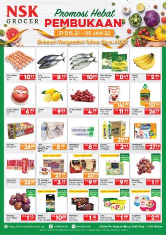 NSK Grocer Quill City Mall Opening Promotion (31 Dec 2021 - 5 Jan 2022)