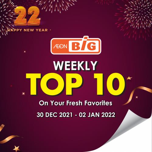AEON BiG Fresh Produce Weekly Top 10 Promotion (30 December 2021 - 2 January 2022)