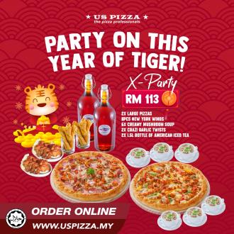 US Pizza New Year Promotion