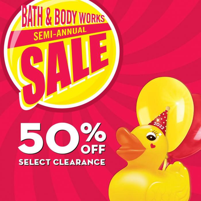 Bath & Body Works Special Sale at Johor Premium Outlets (30 December 2021 - 2 January 2022)