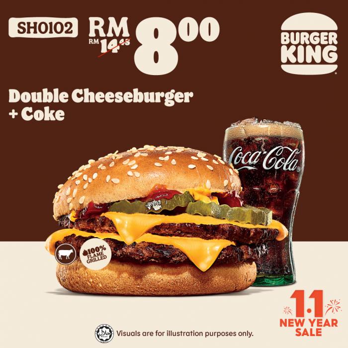 Burger King Shopee 1.1 Sale (1 January 2022)