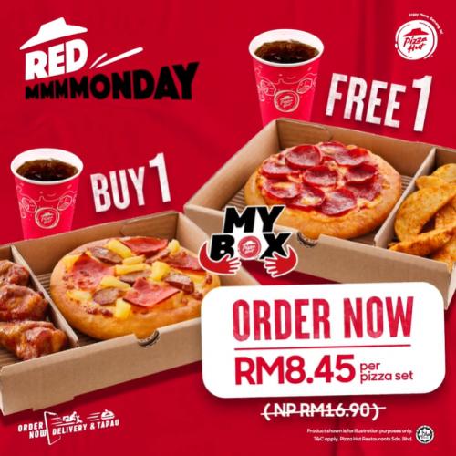 Pizza Hut Red Monday Promotion