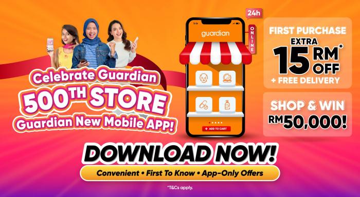 Guardian Mobile App Launch Promotion