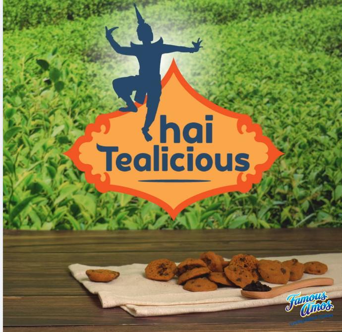 Famous Amos Thai Tealicious Cookies