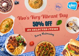 Vivo Pizza Very Vibrant Day 50% OFF Promotion (5, 12, 19, 26 January 2022)