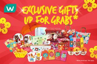 Watsons CNY Free Gift with Purchase Promotion (4 January 2022 - 9 February 2022)