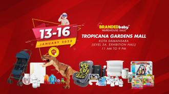 Branded Baby Warehouse Sale Discount Up To 70% at Tropicana Gardens Mall (13 January 2022 - 16 January 2022)