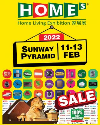HOMEs Home Living Exhibition Sale at Sunway Pyramid (11 Feb 2022 - 13 Feb 2022)