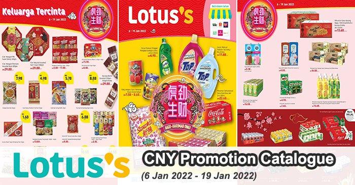 Tesco / Lotus's Chinese New Year Promotion Catalogue (6 Jan 2022 - 19 Jan 2022)