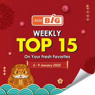 AEON BiG Fresh Produce Weekly Top 15 Promotion (6 January 2022 - 9 January 2022)