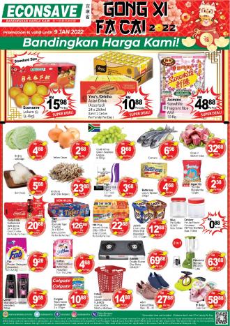 Econsave Chinese New Year Promotion (7 January 2022 - 9 January 2022)