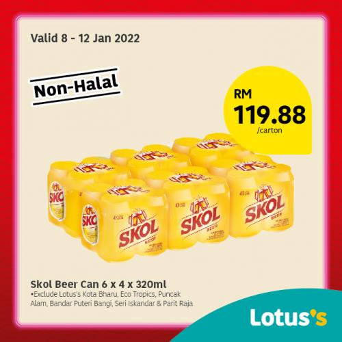 Tesco / Lotus's CNY Non-Halal Items Promotion (8 January 2022 - 12 January 2022)
