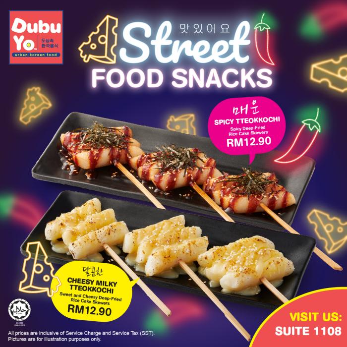 Dubuyo Street Food Snacks Promotion at Genting Highlands Premium Outlets (5 January 2022 onwards)