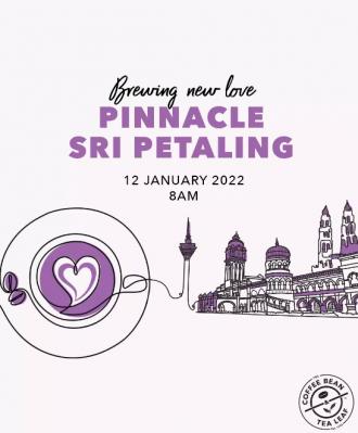 Coffee Bean Pinnacle Opening Promotion (12 Jan 2022 - 21 Jan 2022)
