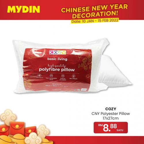 MYDIN Chinese New Year Decoration Items Promotion (10 January 2022 - 15 February 2022)