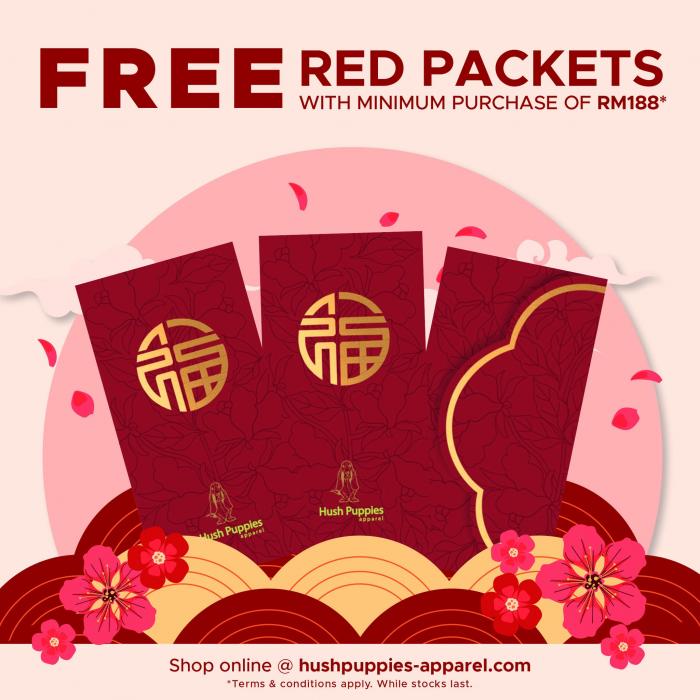 Hush Puppies Apparel FREE Chinese New Year Red Packets